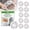Z1#10PC, variant on Reusable Aluminum Foil 2026 New Up Tin Foil Insulation Cover Thickened Aluminum Foil Insulation For Kitchen Keeps Hot Fresh And Anyt