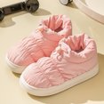 thumbnail image 2 of Vedolay Fuzzy Slippers Women Casual Slippers Winter Soft Fuzzy Slippers Shoes Indoor Pink,39, 2 of 5