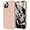 Pinksand, variant on [5 in 1] Designed for iPhone 12 Case, for iPhone 12 Pro Case, with 2 Screen Protectors + 2 Camera Lens Protectors, Shockproof Silicone Case with Microfiber Lining, Light Brown