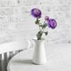 thumbnail image 1 of Flores artificiales de peonía para decoración del hogar, arreglo floral artificial para centro de mesa de salón o comedor, decoración floral interior de bajo mantenimiento, 1 of 4