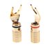 thumbnail image 5 of 2 Unids Banana Plug Conectores de ángulo Tipo de Cables de, 5 of 7