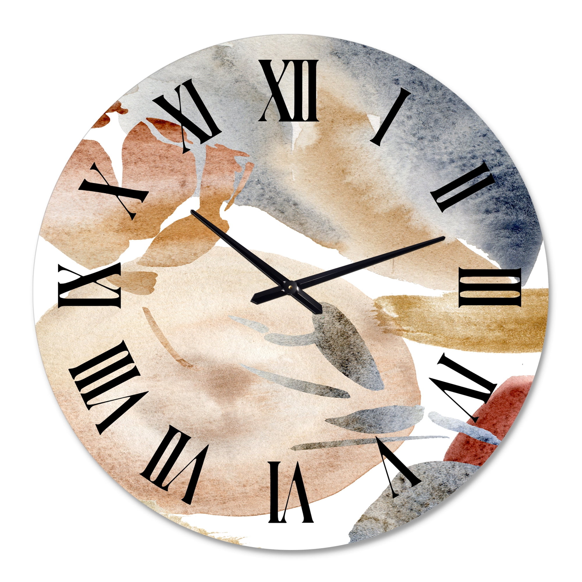 Designart 1 in Modern,Contemporary Wall Clock
