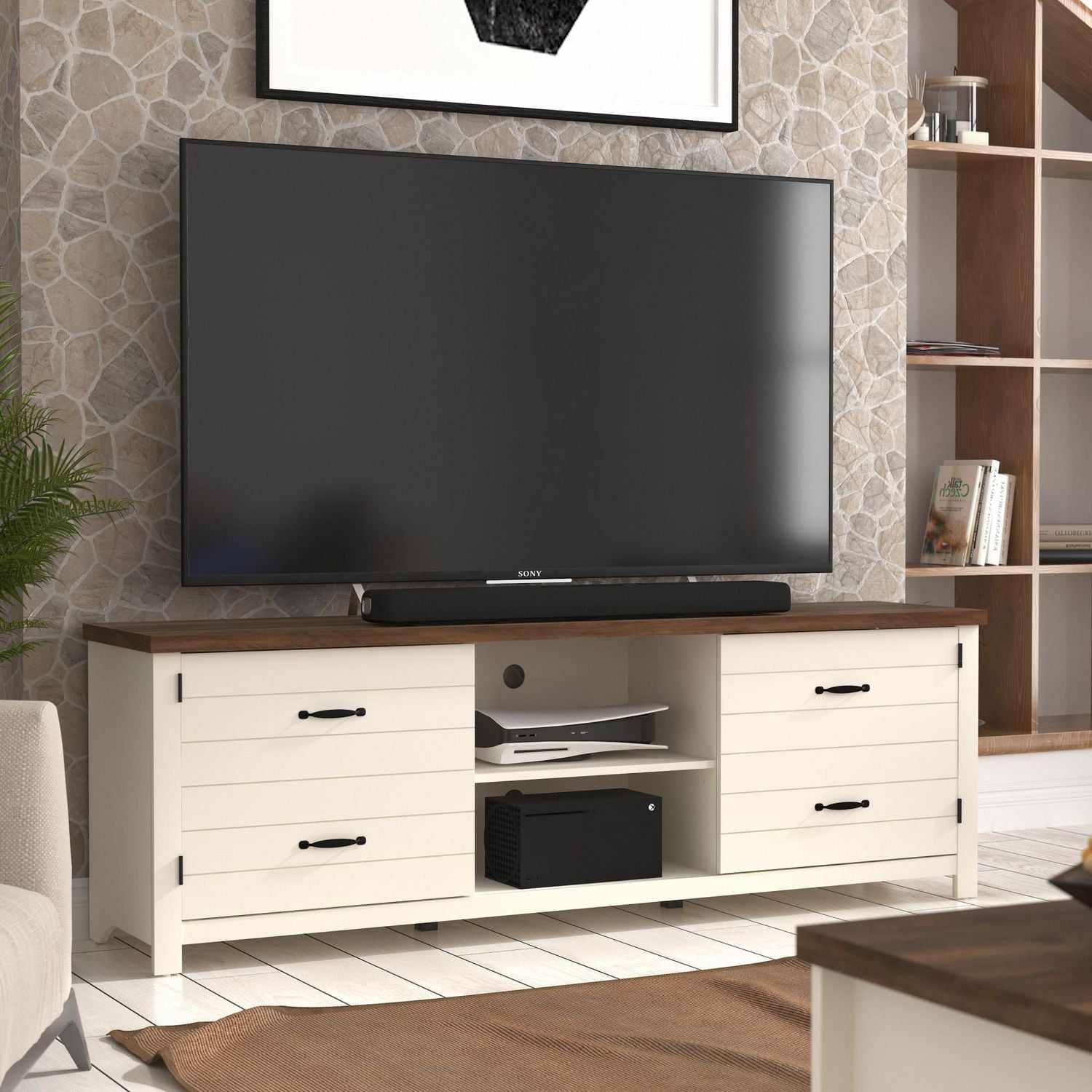 Hillsdale Lancaster Gaming Ready TV Stand