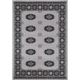 thumbnail image 2 of Great American Distributors Classic Collection Bokhara Area Rug, Gray/Black, 2 of 5