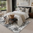 thumbnail image 3 of BERTHMEER Large Area Rugs 8'x10' Clearance for Living Room Bedroom Office Dining Room Farmhouse Black Neutral Modern Rugs Non Slip Abstract Rugs, 3 of 6