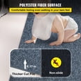 thumbnail image 3 of Gray Marine Carpet 6 ft x 36 ft, Boat Carpet Rugs, Indoor Outdoor Rugs for Patio Deck Anti-Slide TPR Water-Proof Back Outdoor Marine Carpeting Outdoor Carpet, 3 of 7