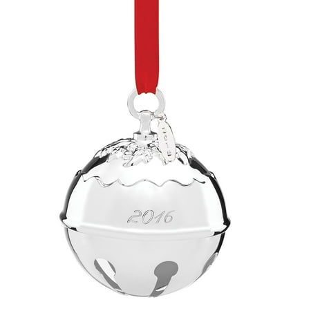 Reed & Barton Holly Bell Reed & Barton 2016 Holly Bell Ornament, Crafted of silver-plated metal By Reed Barton ()
