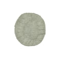 thumbnail image 3 of Better Trends 18"x20" Premium Toilet Lid Cover 100% Cotton Tufted Bathroom Rug Water Absorbent Reversible Machine Washable Dark Sage - Edge Collection, 3 of 6