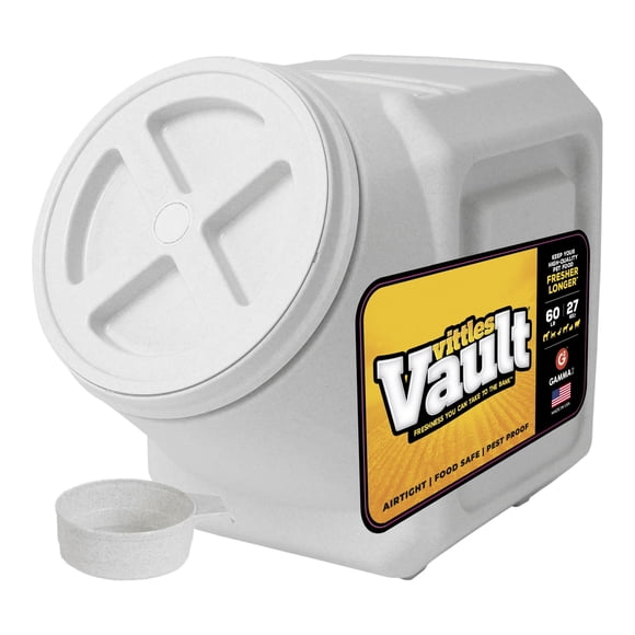 Contenedor hermético para almacenar alimento de mascotas Gamma2 Vittles Vault 27 kg