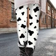 thumbnail image 5 of LUGOGNE Toddler Girls Leggings Cow Print Full Length Yoga Pants Comfortable Soft Stretchy School Daily Play Bottoms, 5 of 9