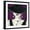 Black Frame, variant on Haute Chapeau Purple I Art Print by Marco Fabiano, 16" x 16"