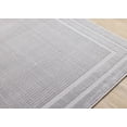 thumbnail image 3 of Rug Branch Border, Tonal/Solid Grey Indoor Area Rug - 8' x 11', 3 of 8