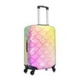 thumbnail image 3 of Naloa Fish Scale Elastic Suitcase Protector, Travel Suitcase Protector Cover Fits 18-32in Suitcase - X-Large, 3 of 9