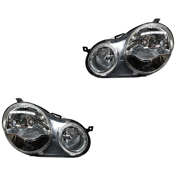 Par de Faros TYC Polo 2003 A 2007