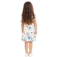 thumbnail image 5 of Moana Toddler Girls Print Peplum Dress with Short-Sleeves, Sizes 2T-5T, 5 of 7
