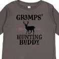 thumbnail image 4 of Inktastic Bow Hunter Gramps Hunting Buddy Boys Long Sleeve Toddler T-Shirt, 4 of 5
