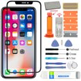 thumbnail image 2 of GreenHome Reemplace la lente delantera de la pantalla de cristal exterior delantera Kits de pegamento UV para iPhone 6 / 6S / 7/8 Plus X greenhome iPhone X, 2 of 7