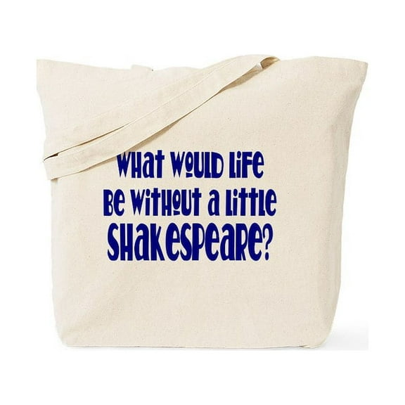 CafePress - Funny Shakespeare Tote Bag - Unisex Canvas Tote Bag, Beige, 1-Piece