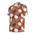 thumbnail image 2 of Rocae Various Pumpkins for Men's Short Sleeve Polo Shirt, Quick Drying Performance Moisture Wicking Sports Men's Golf Shirt XX-Large, 2 of 9