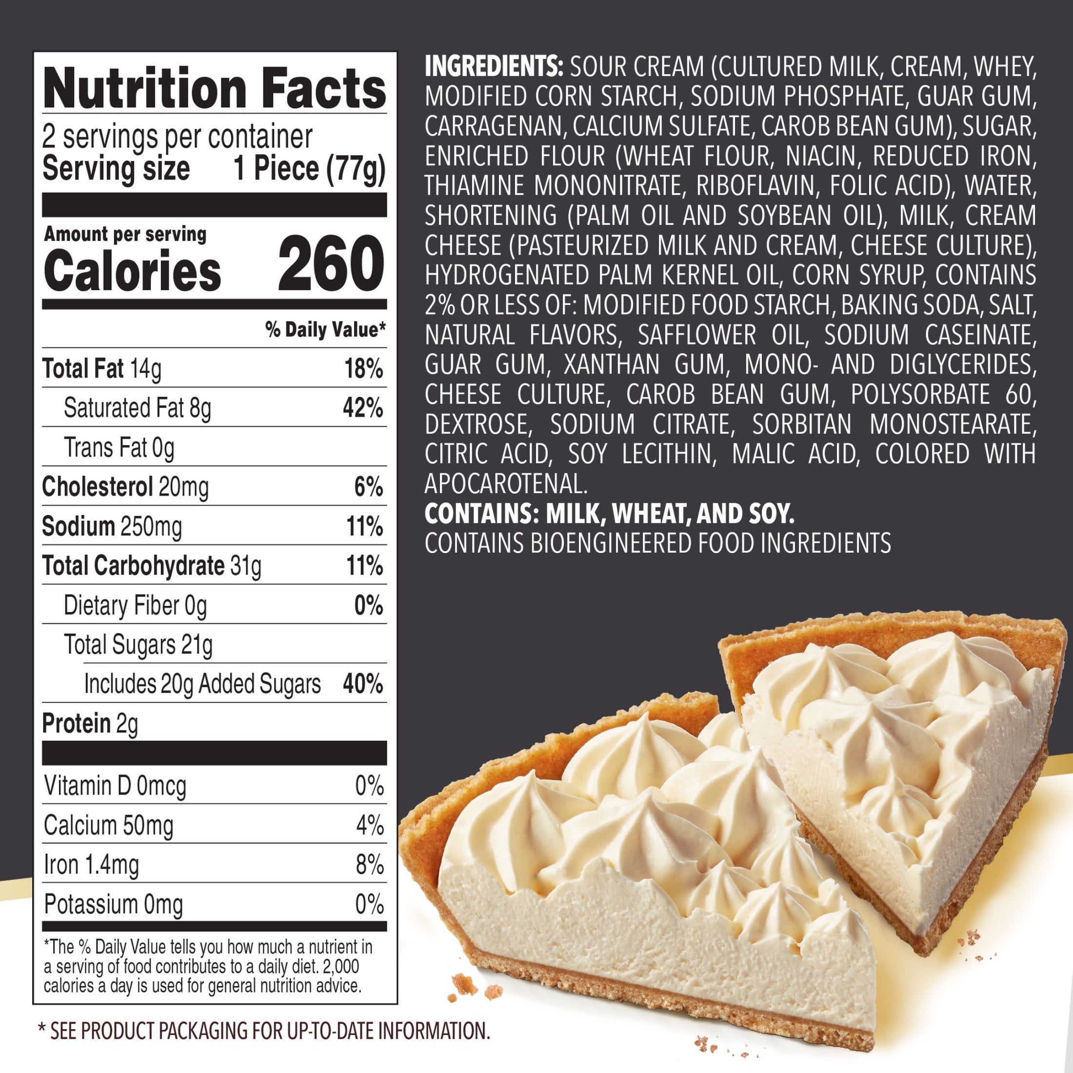 Edwards Singles Desserts Frozen Original Whipped Cheesecake Slices, 5.41 oz 2 Pack