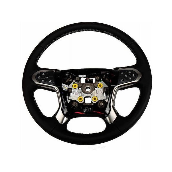Steering Wheel - Compatible with 2014 - 2018 Chevy Silverado 1500 2015 2016 2017
