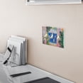 thumbnail image 5 of Yayeee Toggle Light Switch Wall Plate 2-Gang 4.56"x4.48" Decorative Outlet Cover, Yellow Seaside, 5 of 7