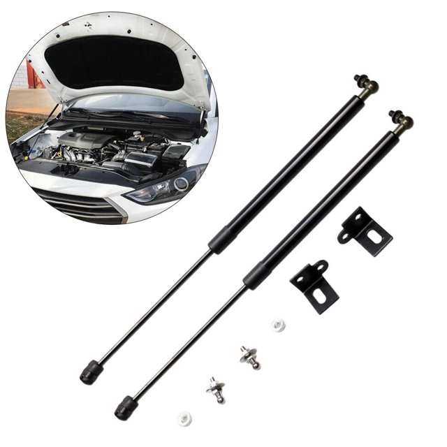 2Pcs Car Gas Shock Hood Strut Damper Front Engine Hood Support Rod Damper for AD Avante 2015-2019