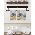 thumbnail image 3 of Blue Yellow Tulips Kitchen Dish Towels for Drying Dishes Set of 2, Retro Farmhouse Flower Barn Doors Wooden Waffle Weave Microfiber Hand Tea Bathroom Towels Quick Dry & Absorbent Towel 15.7x23.6, 3 of 7