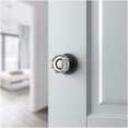 thumbnail image 3 of Baldwin Reserve Pvcrytrr152 Privacy Crystal Knob and Traditional Round Rose Matte Antique Nickel Finish, 3 of 7