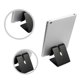 thumbnail image 2 of GOOHOCHY Soporte ergonómico de aluminio para tabletas y teléfonos móviles Air 2/ Pro/ 4/ 3/ 2 (negro), 2 of 2