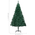 thumbnail image 6 of Charmma Artificial Christmas Tree with Thick Branches Green 47.2" PVC, 6 of 6