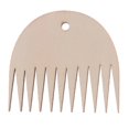 thumbnail image 3 of Wooden Weaving Loom Comb for Tapestry Making Knitting Braided Tools, 3 of 8