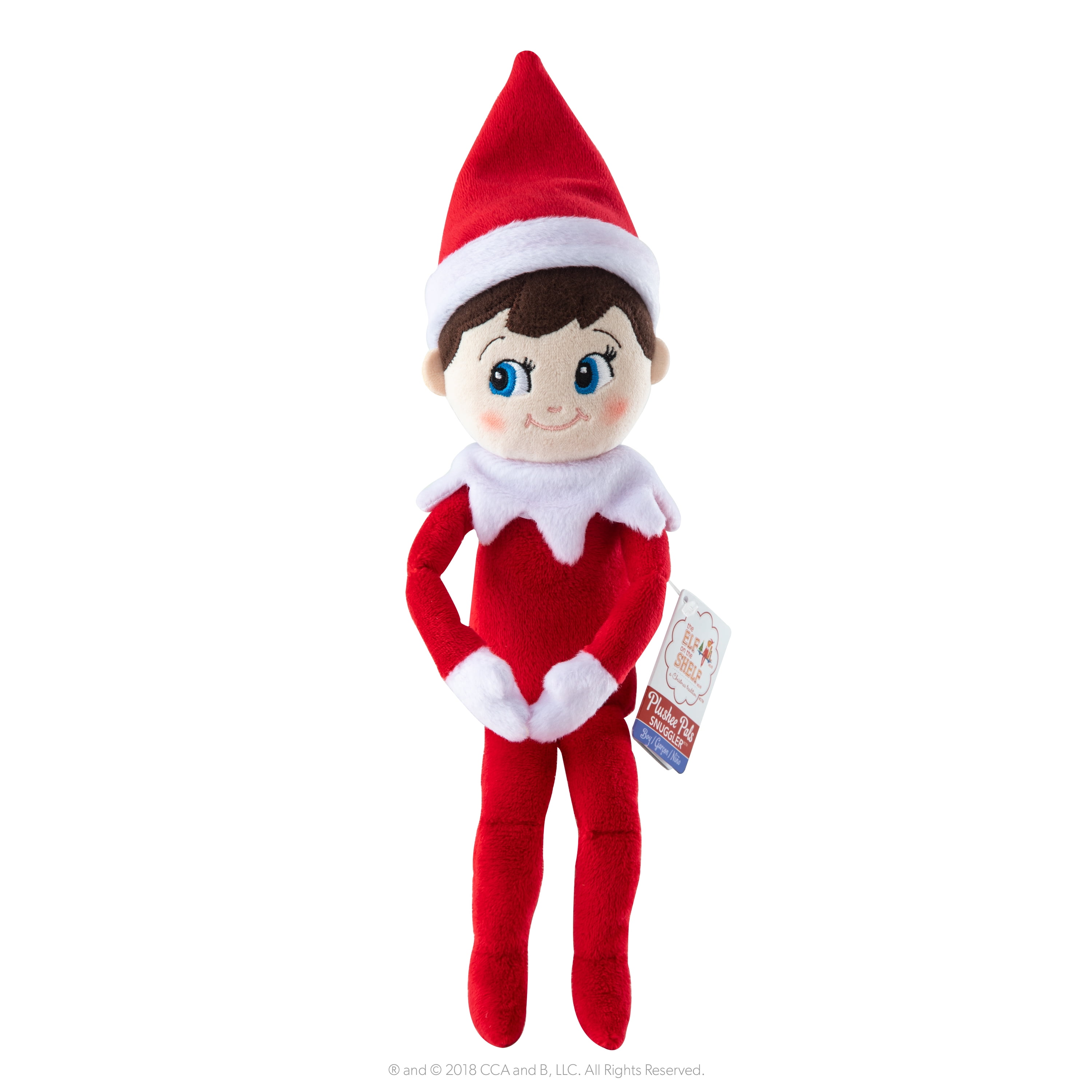 Elf On The Shelf PINK Girl Elf & Bell On Hat Brand New 14” Long Kids Toy 