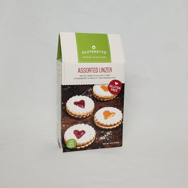 Cookies Con Amore Handmade Italian Cookies Gluten-Free Assorted Linzers 5oz - Pack of 3