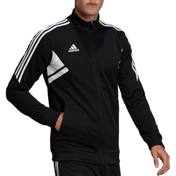 adidas CON22 Full Zip Track Jacket Black White Size XL