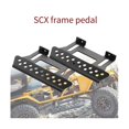 thumbnail image 5 of 2 Pcs For Scx10 1/10 90046 90047 313 Wheelbase Simulation Climbing Car Pedal Metal Pedal Side Pedal, 5 of 5