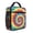 Red and Green, variant on Blue and Black Tie Dye Pattern Insulated Lunch Bag Teens,Lunch Box for Men Women for Work,Picnic or Travel,10.2x9.5x4.3 Inches,8 Can Capacity