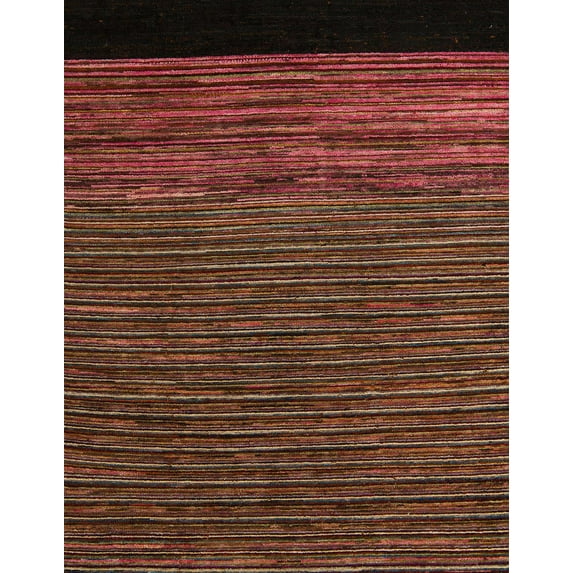 Ahgly Company Machine Washable Indoor Rectangle Abstract Red Area Rugs, 5' x 7'