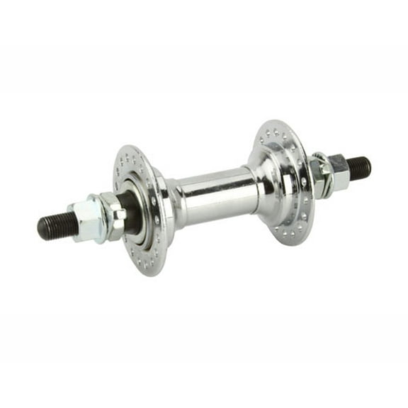 Hub Front Mx 36h 105g Chrome. Bike wheel part bicycle hub, bike hub, lowrider, beach cruiser, chopper, mountain limo, stretch