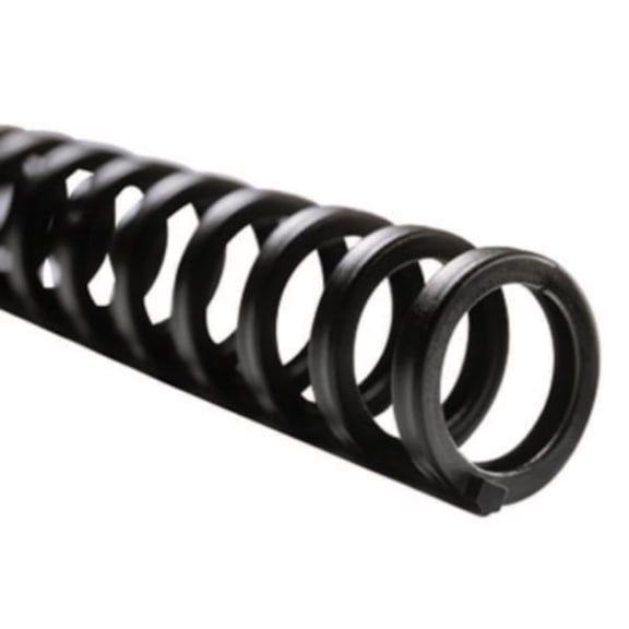 GBC® ProClick® Binding Spines, 1/2", 85-Sheet Capacity, Black, Pack Of 25