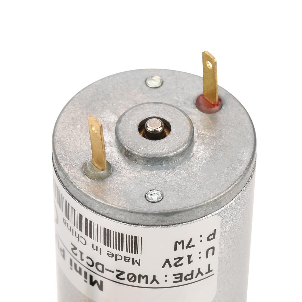 12V 0.4-1L//min 0~40℃ Plastic /& Metal Electric DC Motor Micro Diaphragm Vacuum Self Priming Water Pump