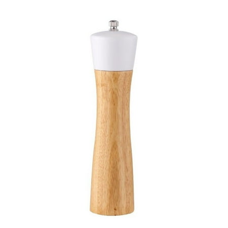 

Geruite Salt and Pepper Grinder - Oak Pepper Mills Grinders with Adjustable Grinding Rotor | Wooden Manual Pepper and Salt Mill Shakers (8.5 Inch Tall)
