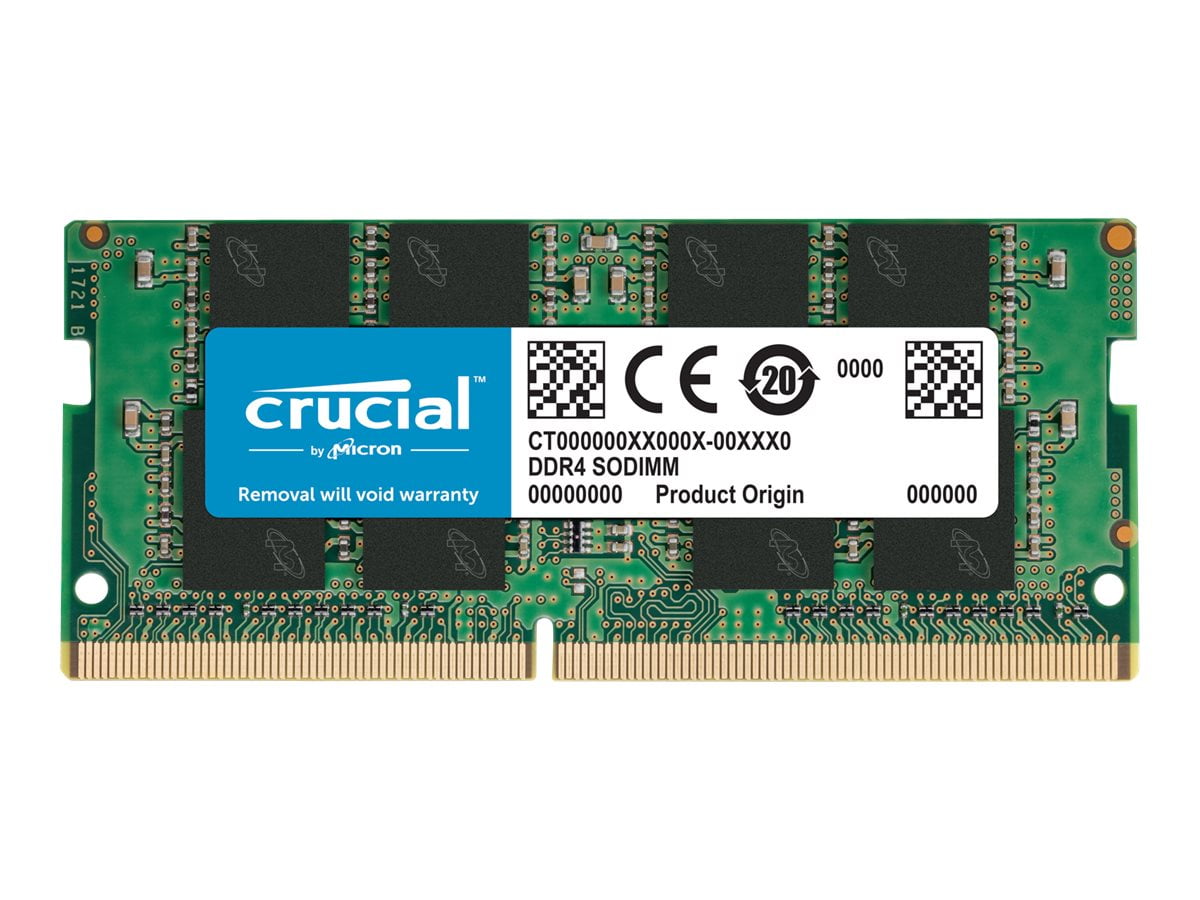 Crucial RAM 16GB DDR4 3200MHz CL22 (or 2933MHz or 2666MHz) Laptop