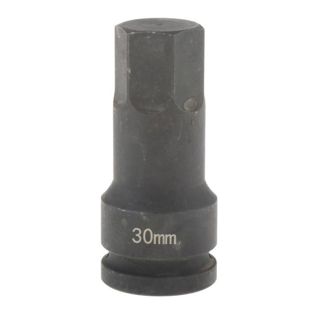 Brocas hexagonales de impacto de 3/4 "| 1 destornillador Allen métrico 30mm Sunnimix Dado de Impacto