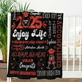 thumbnail image 5 of Graduation Soft Throw Blanket 2025, Birthday High School College Graduation Gifts for Daughter Son from Mom Dad, Class of 2025 Graduation Blanket Gifts for Him Her, 5 of 5