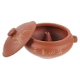 thumbnail image 3 of Ceramic Steam Cooker Casserole Stockpot Food Steaming Pot for Stew Chicken Soup, 3 of 7