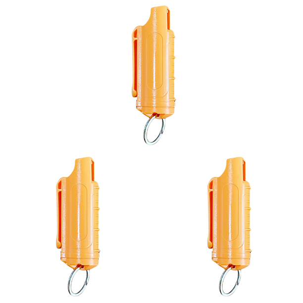Spray Pimienta Multiusos 20 Ml Llavero Personal para Mujeres () Naranja