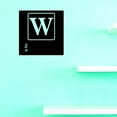 thumbnail image 1 of Custom Decals W Is For Alphabet Letter Wall Art Size: 12 X 12 Inches Color: Multi, 1 of 1