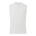 thumbnail image 4 of Gamivast Linen Tank Tops for Men Band Collar Sleeveless Beachwear Casual Sleeveless Shirts Regular Fit Solid Lightweight Soft Muscle Shirts Summer Tops, 4 of 4