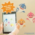 thumbnail image 4 of Baby Shark Family Wall Decals - Baby Shark Wall Decals with 3D Augmented Reality Interaction - Baby Shark Room Decor, 4 of 6